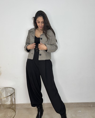 Chaqueta Jimena Pata de Gallo