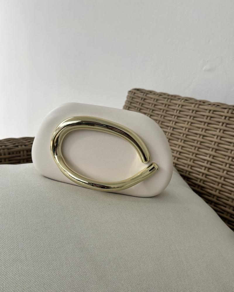 Cartera Mía blanco roto