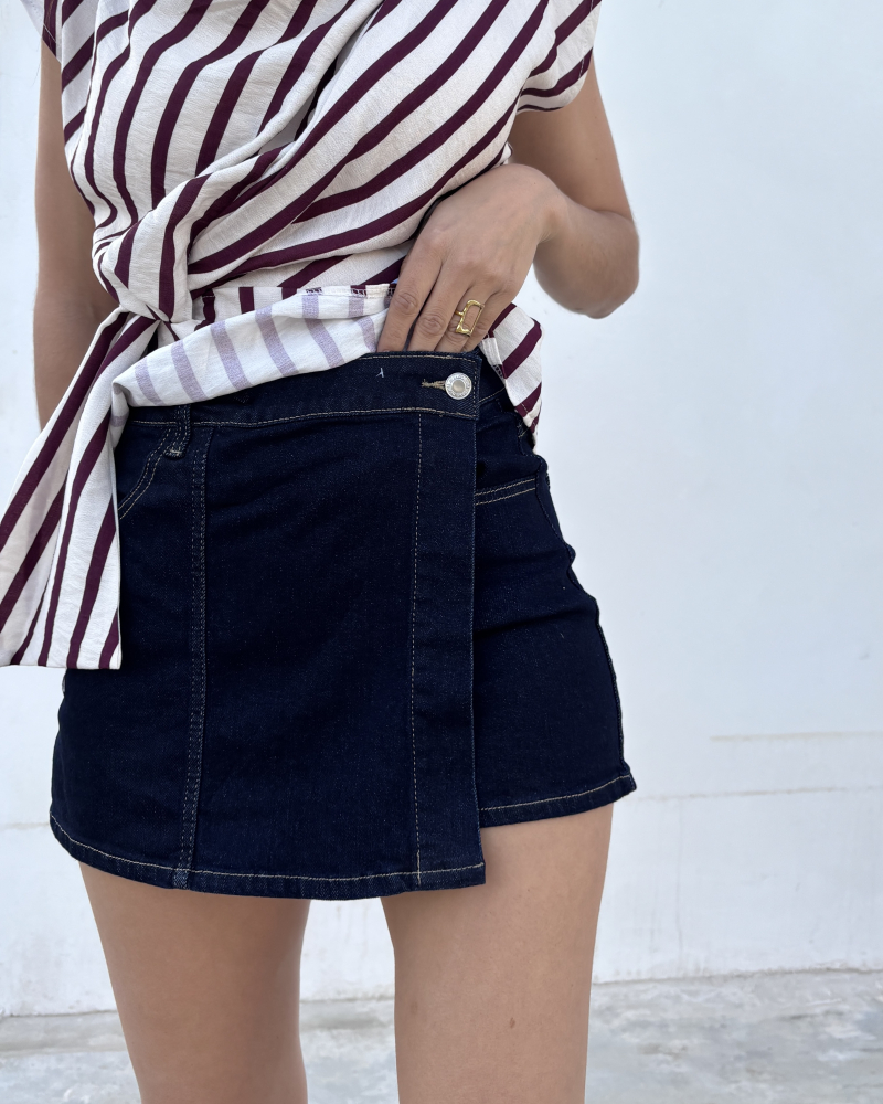 Falda-Pantalón vaquera
